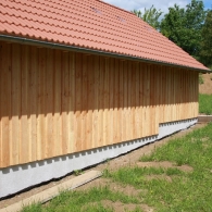 Boden-Deckelschalung Doulgasie sägerau - Boden-Deckelschalung Doulgasie sägerau - © Sägewerk & Holzhandel Ellwanger GmbH, Walldürn-Altheim