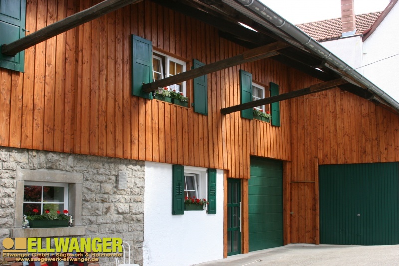 Boden-Deckelschalung klassisch und doch speziell | Sägewerk