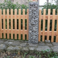 Douglasie-Stacheten-Zaun - Douglasie-Stacheten-Zaun - © Sägewerk & Holzhandel Ellwanger GmbH, Walldürn-Altheim