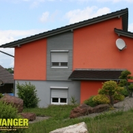 Hausfassade Farbenspiel - © Sägewerk & Holzhandel Ellwanger GmbH, Walldürn-Altheim